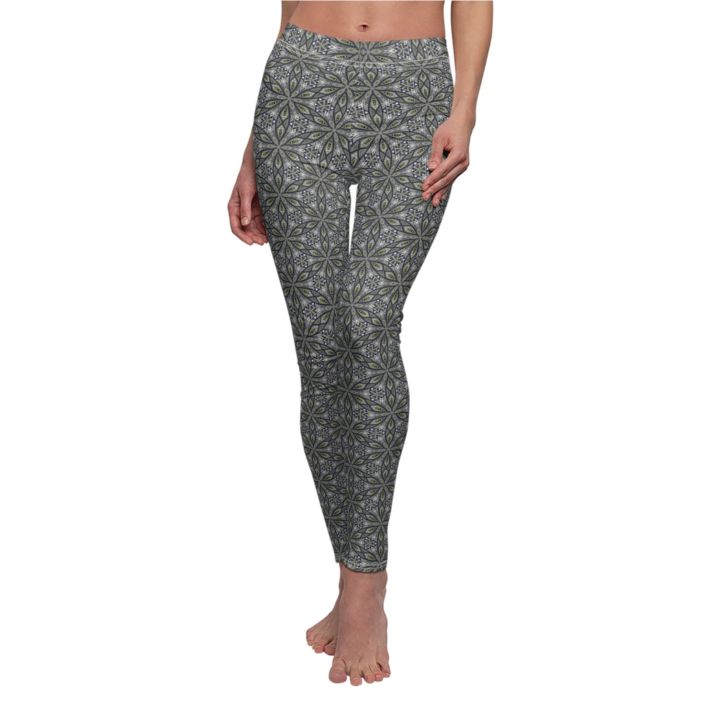 Women's Cut & Sew Casual Leggings (AOP). #ijh29865