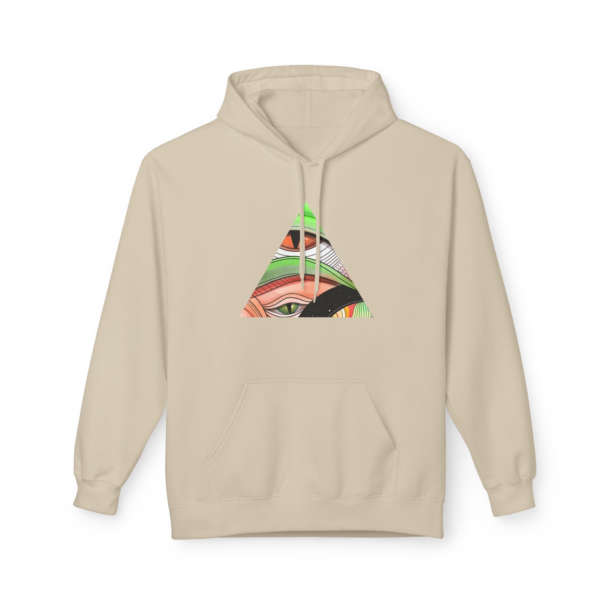 Abstract Swirl Face Hoodie | Artistic Geometric Portrait, White Pullover