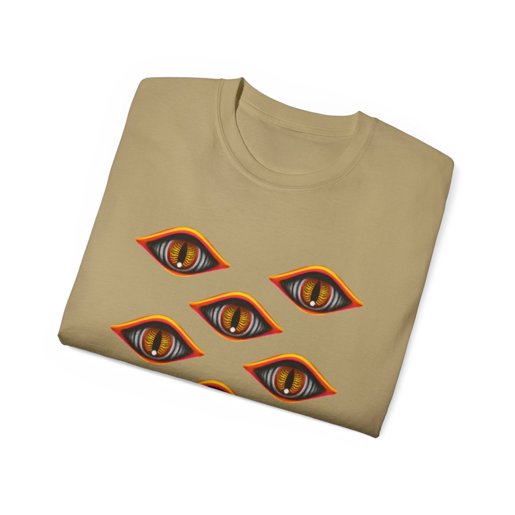 Mystic Eyes Graphic Tee — Psychedelic All-Seeing Eye T-Shirt #hfs84300