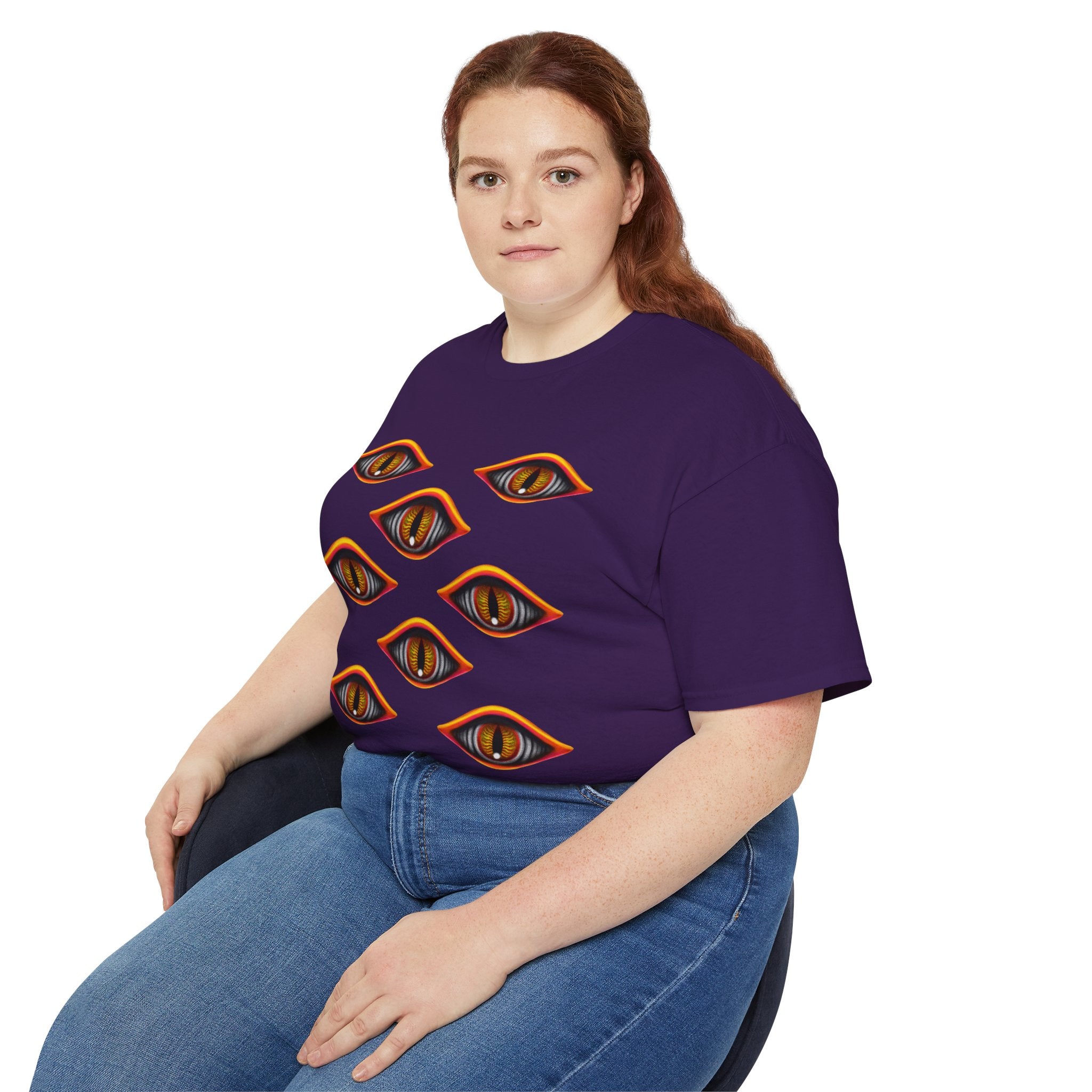 Mystic Eyes Graphic Tee — Psychedelic All-Seeing Eye T-Shirt #hfs84300