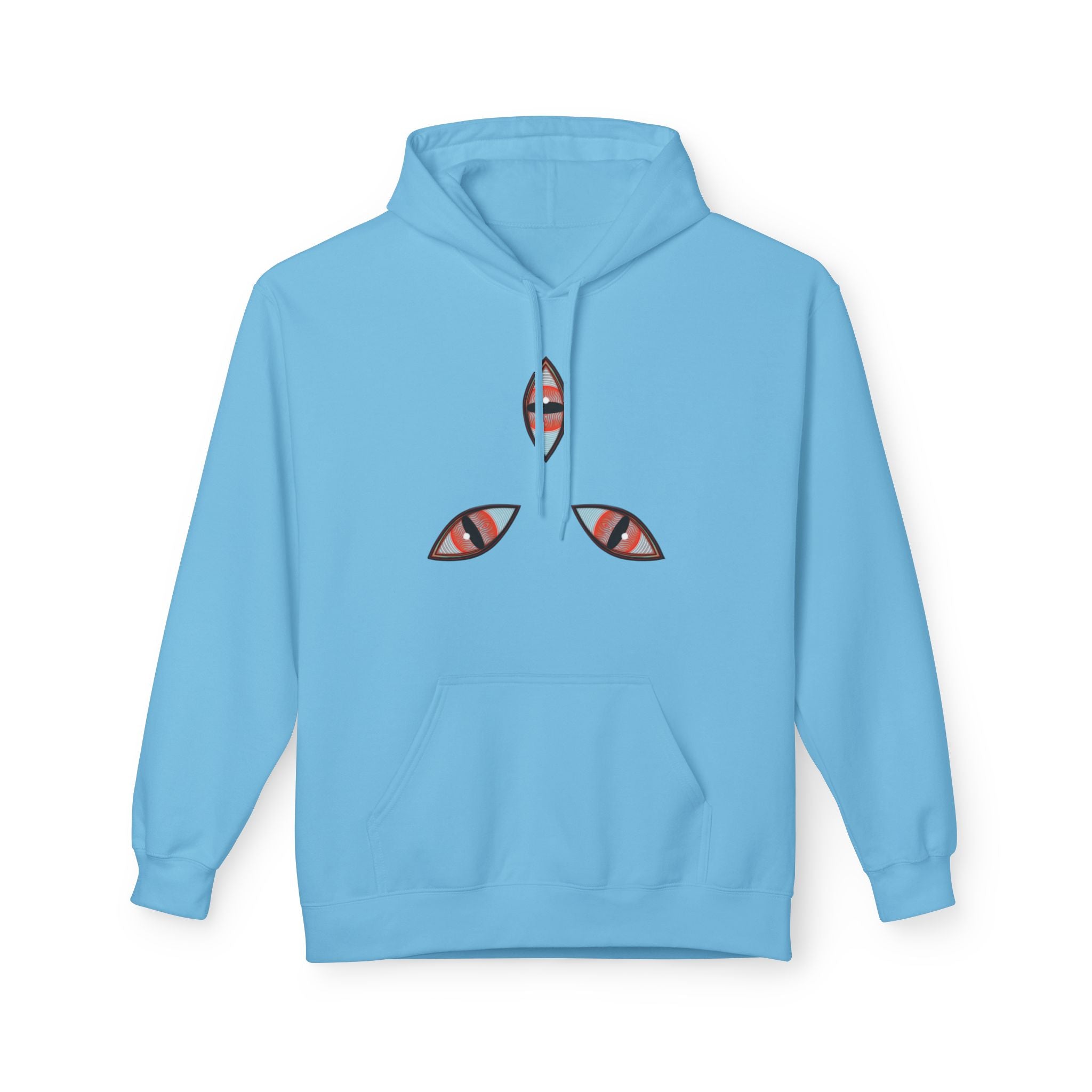 Geometric Kaleidoscope Triangle Hoodie | Symmetrical Abstract Pattern