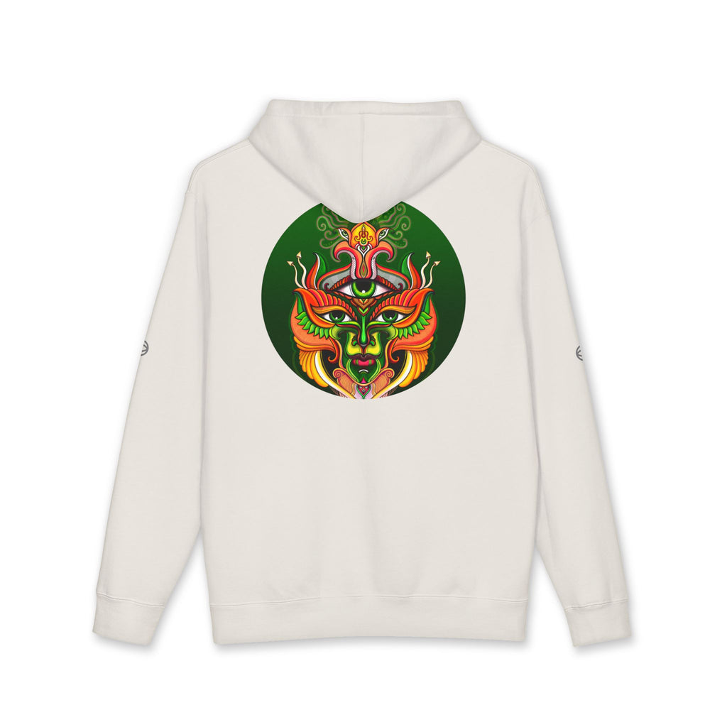 Hoodie — Vibrant Tribal Mask Graphic Pullover #h976345