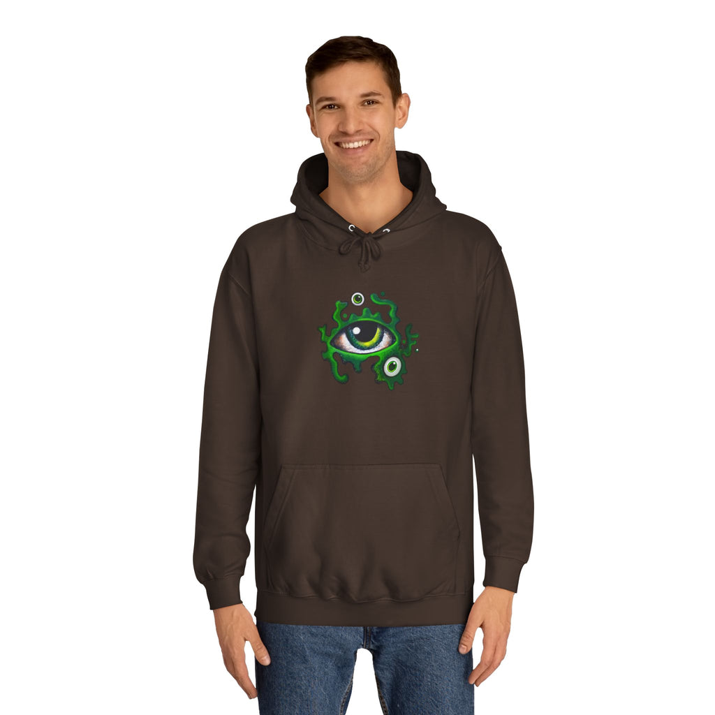 Green Eye Graphic Hoodie #r9764567
