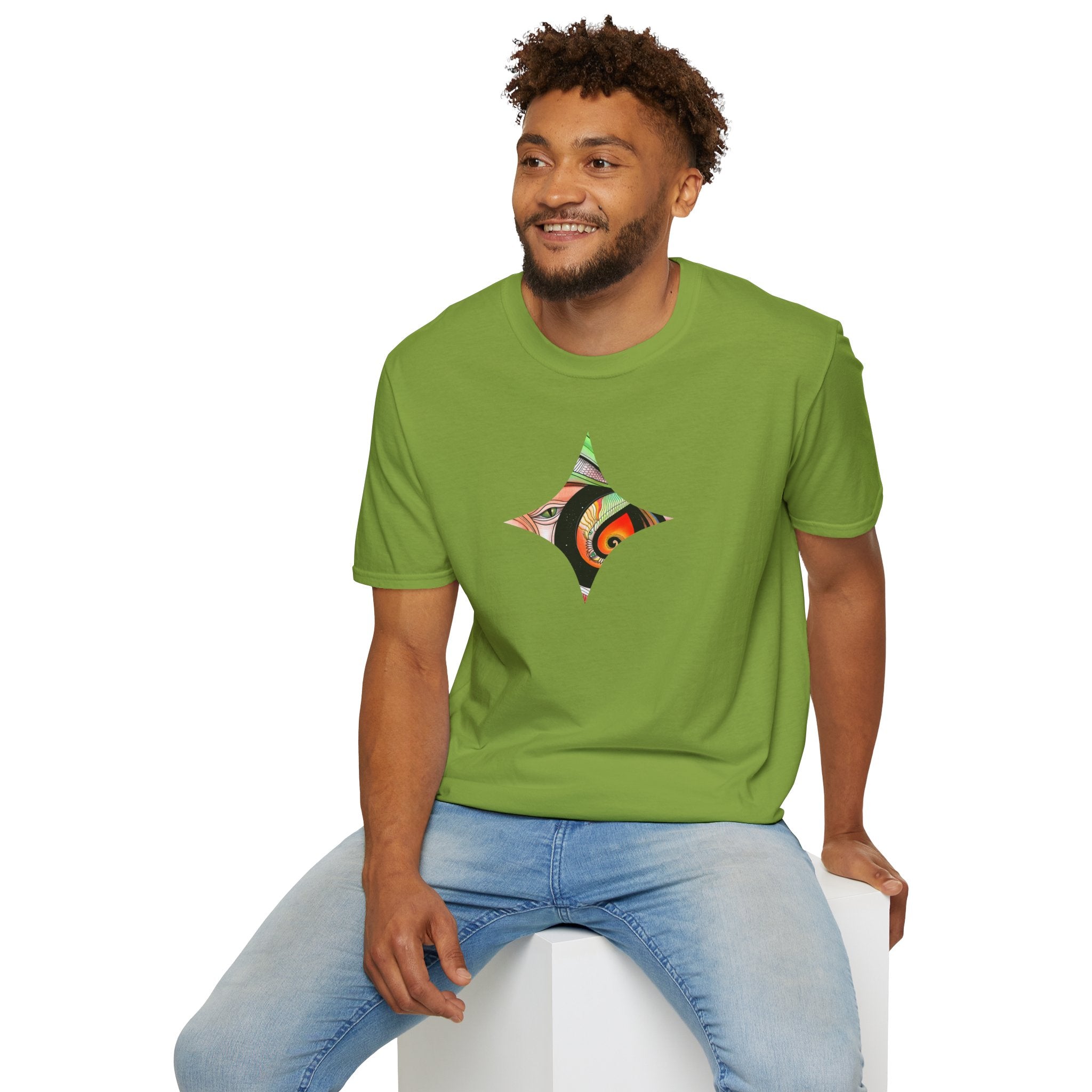 Unisex Softstyle Star T-Shirt #n77431