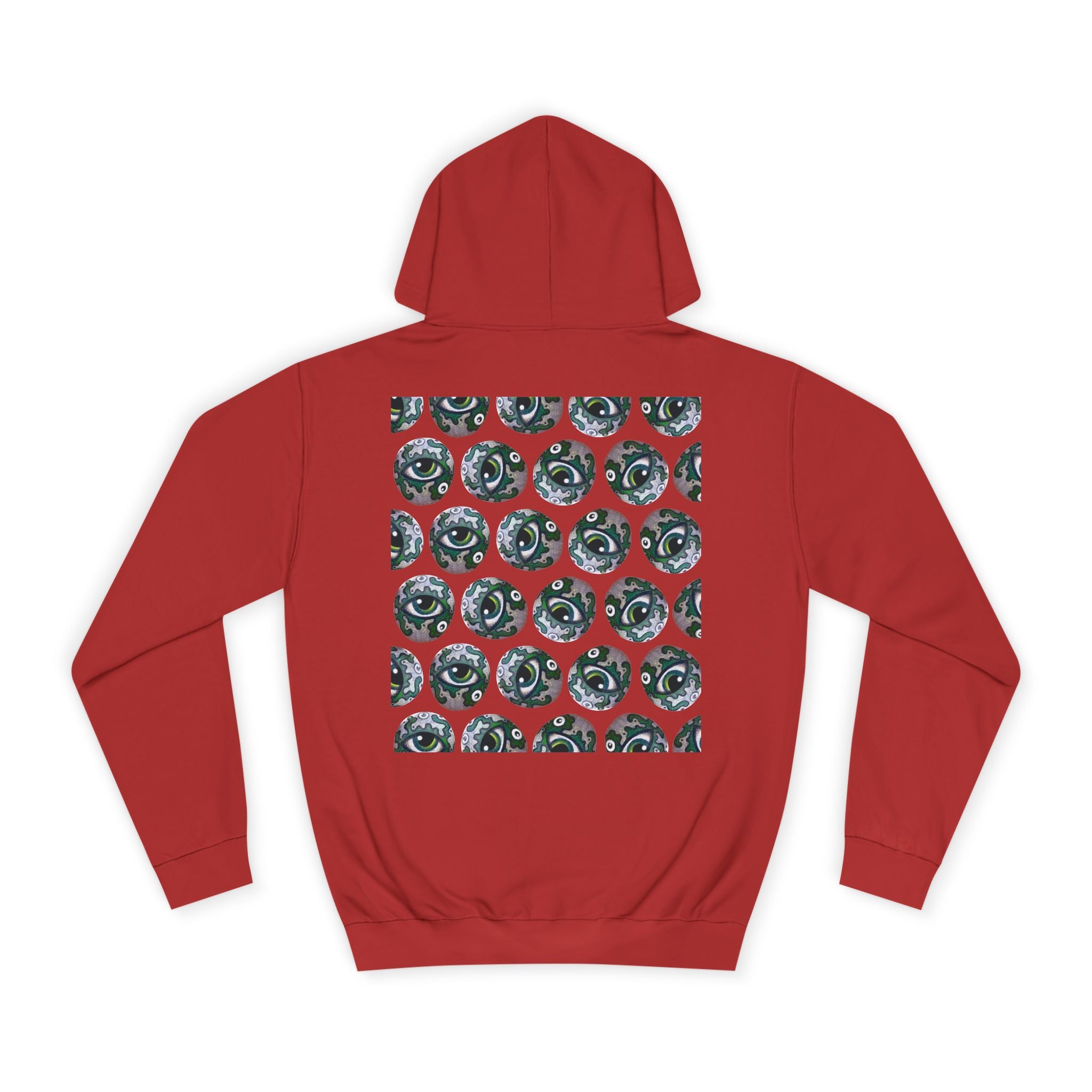 Green Eye Graphic Hoodie #r9764567