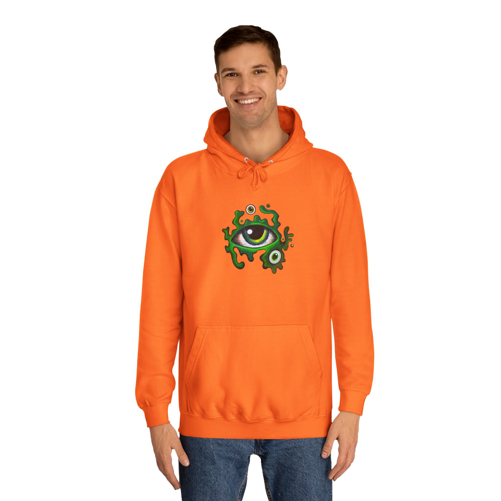 Green Eye Graphic Hoodie #r9764567