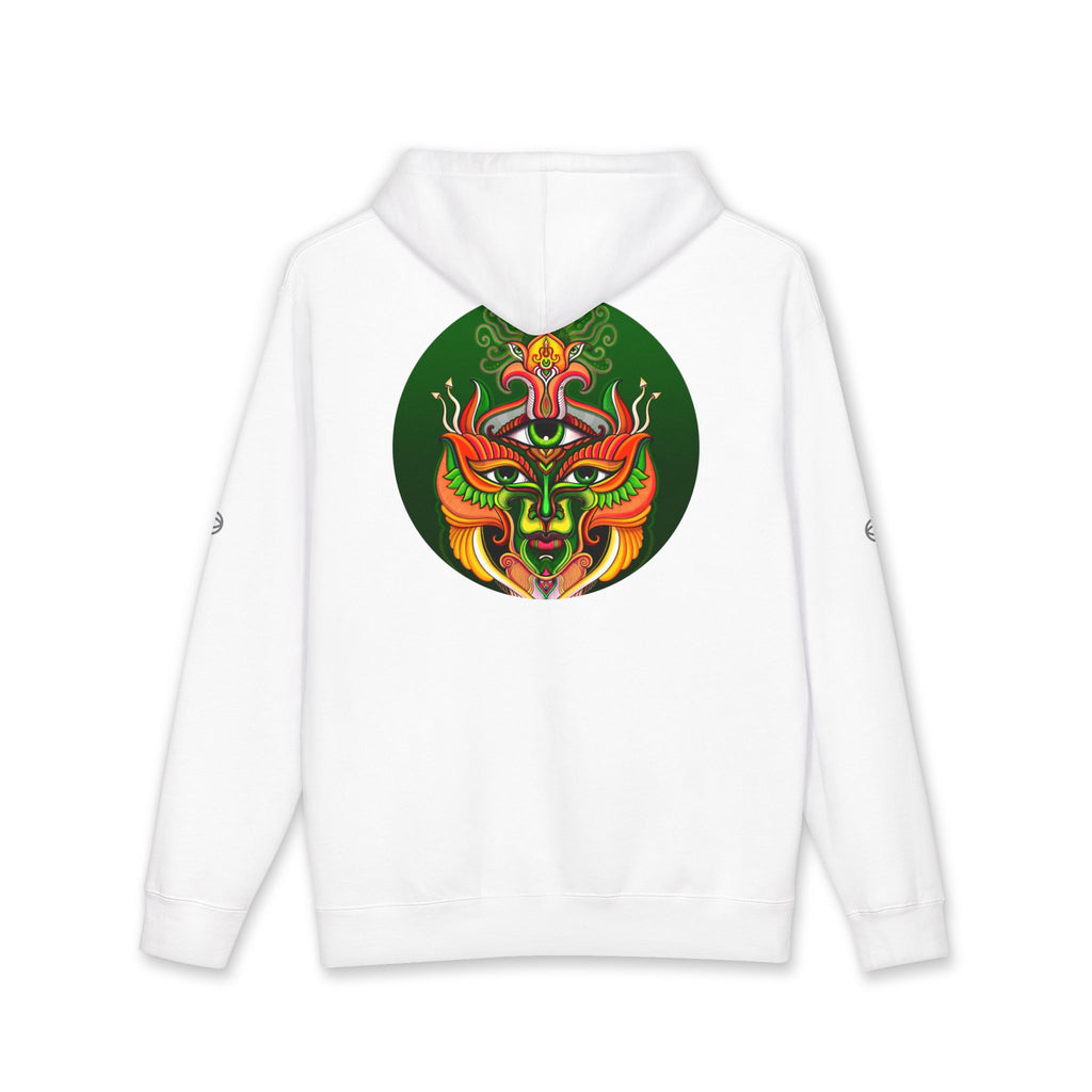 Hoodie — Vibrant Tribal Mask Graphic Pullover #h976345