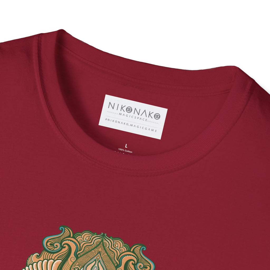 Green Celtic Knot Mandala T-Shirt | Floral Shamrock Pattern