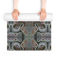 Abstract Tribal Pattern Foam Yoga Mat — Non-Slip Eco Exercise Mat