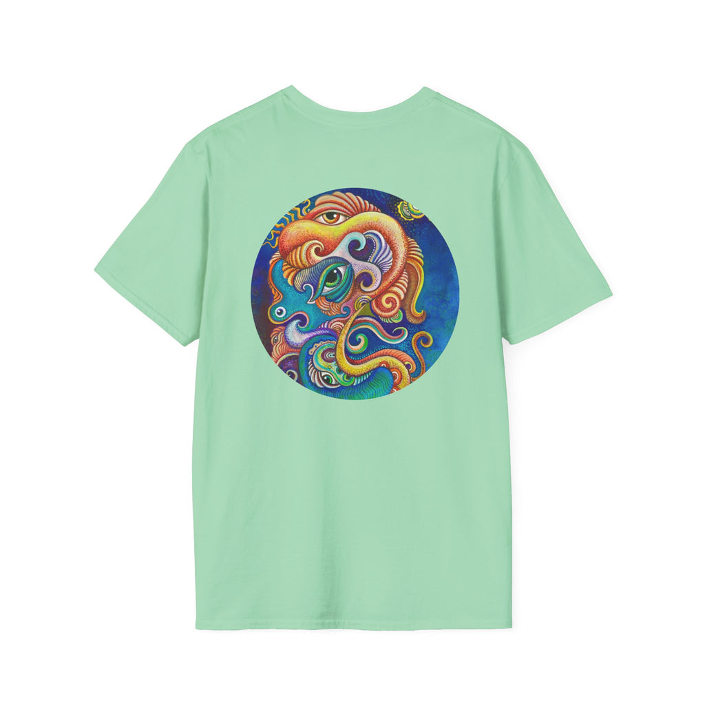 Unisex Softstyle Keyhole T-Shirt