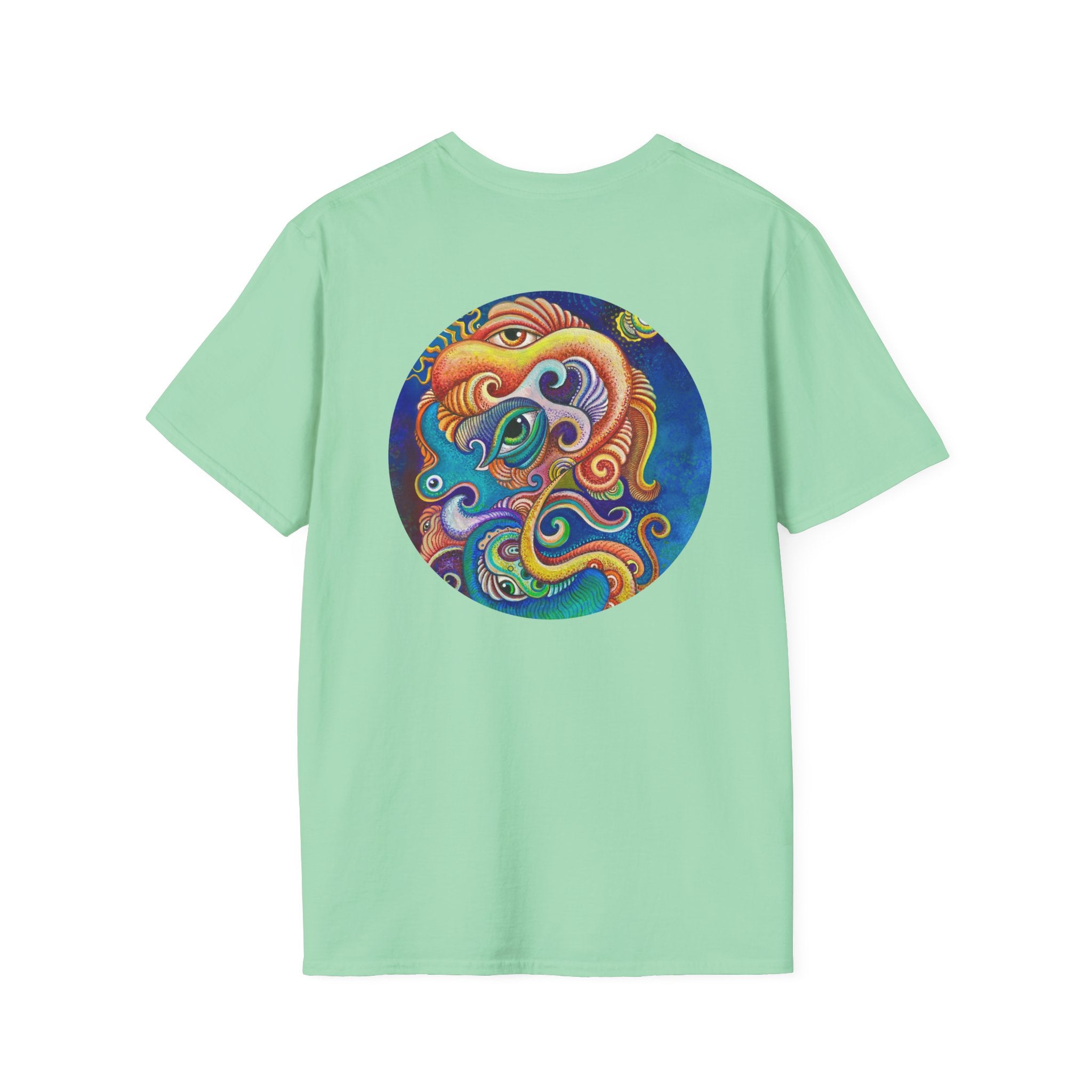 Unisex Softstyle Keyhole T-Shirt