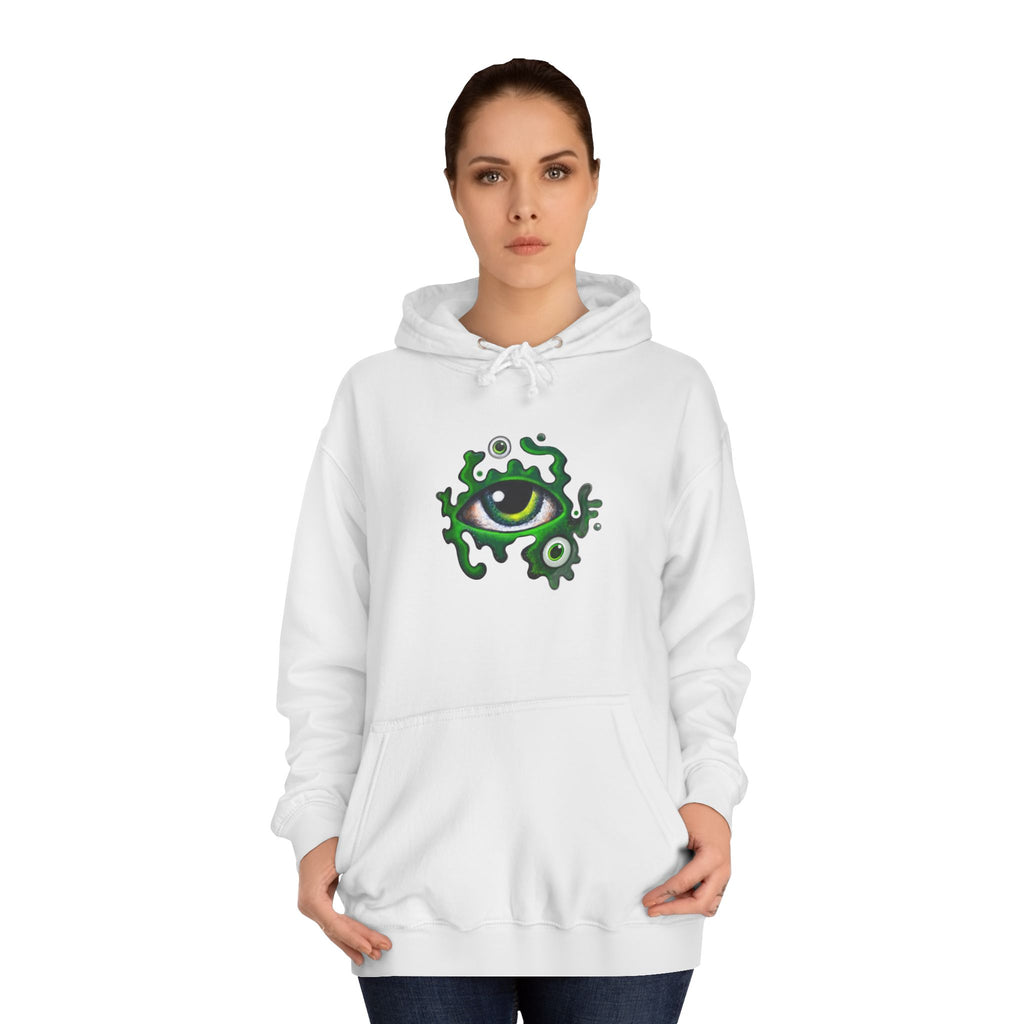 Green Eye Graphic Hoodie #r9764567