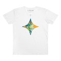 Sun & Moon Psychedelic V-Neck Tee #hf87222