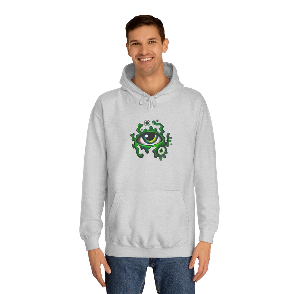 Green Eye Graphic Hoodie #r9764567