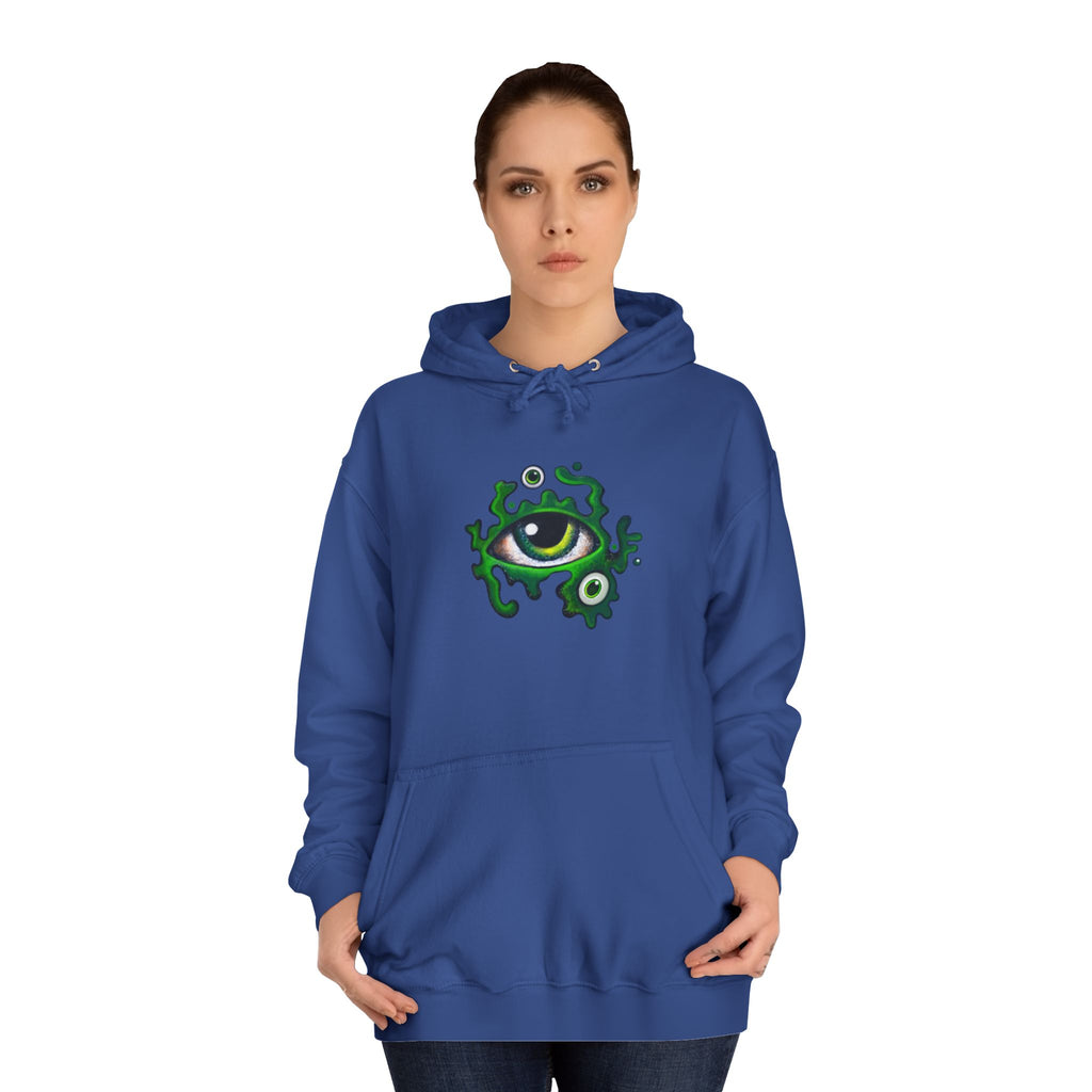 Green Eye Graphic Hoodie #r9764567