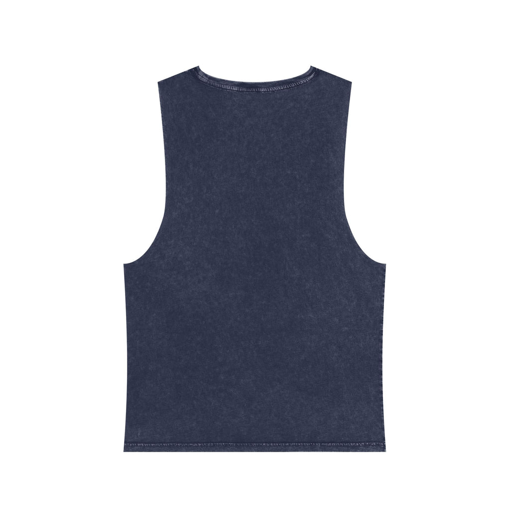 Psychedelic Floral X Stonewash Tank #lg97532