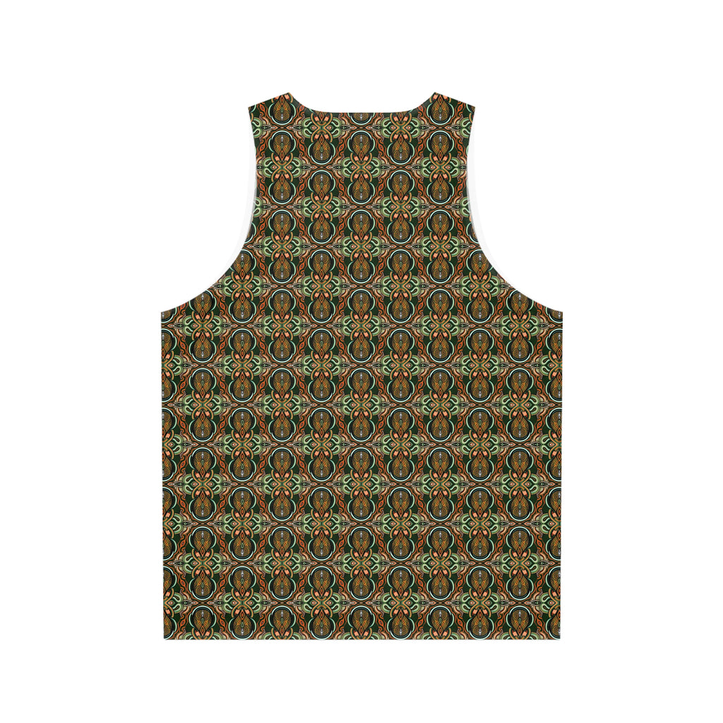 Bohemian Paisley All-Over Print Tank #kh0874