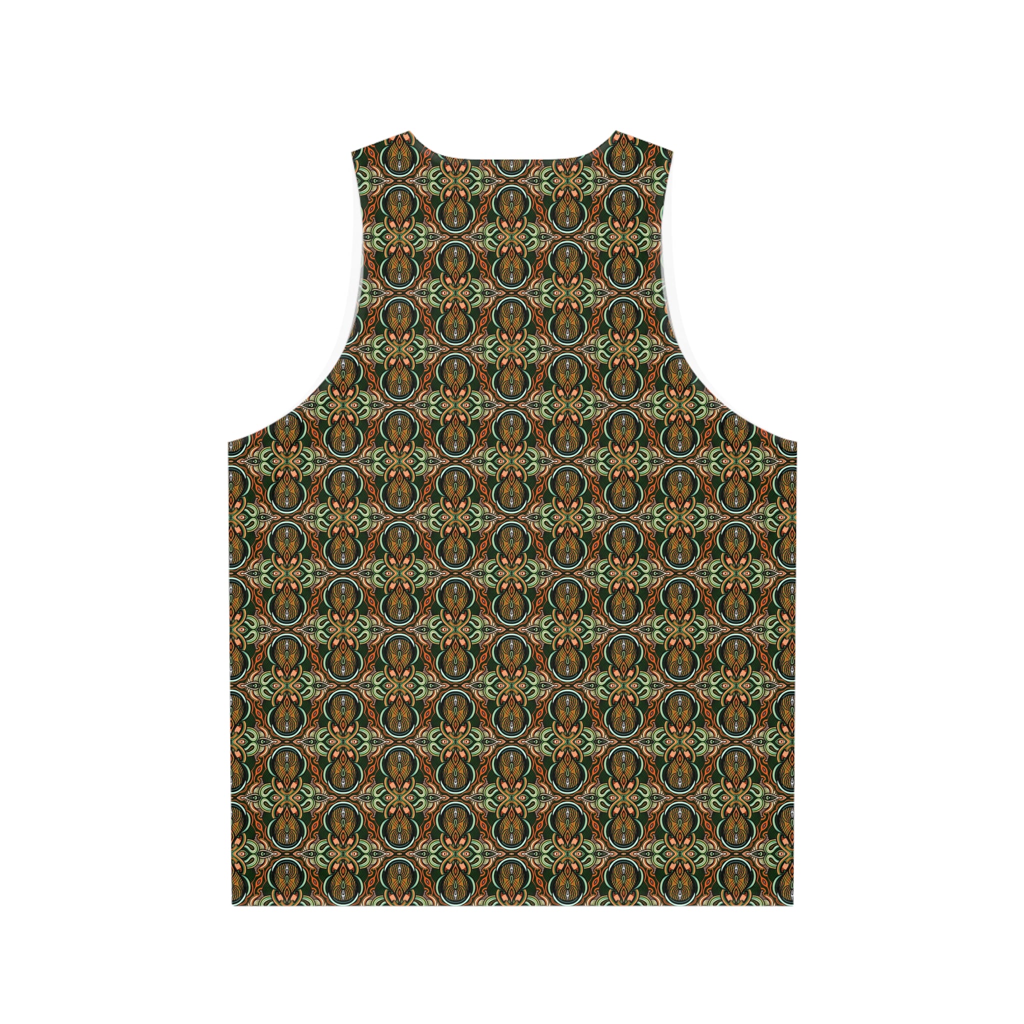 Bohemian Paisley All-Over Print Tank #kh0874