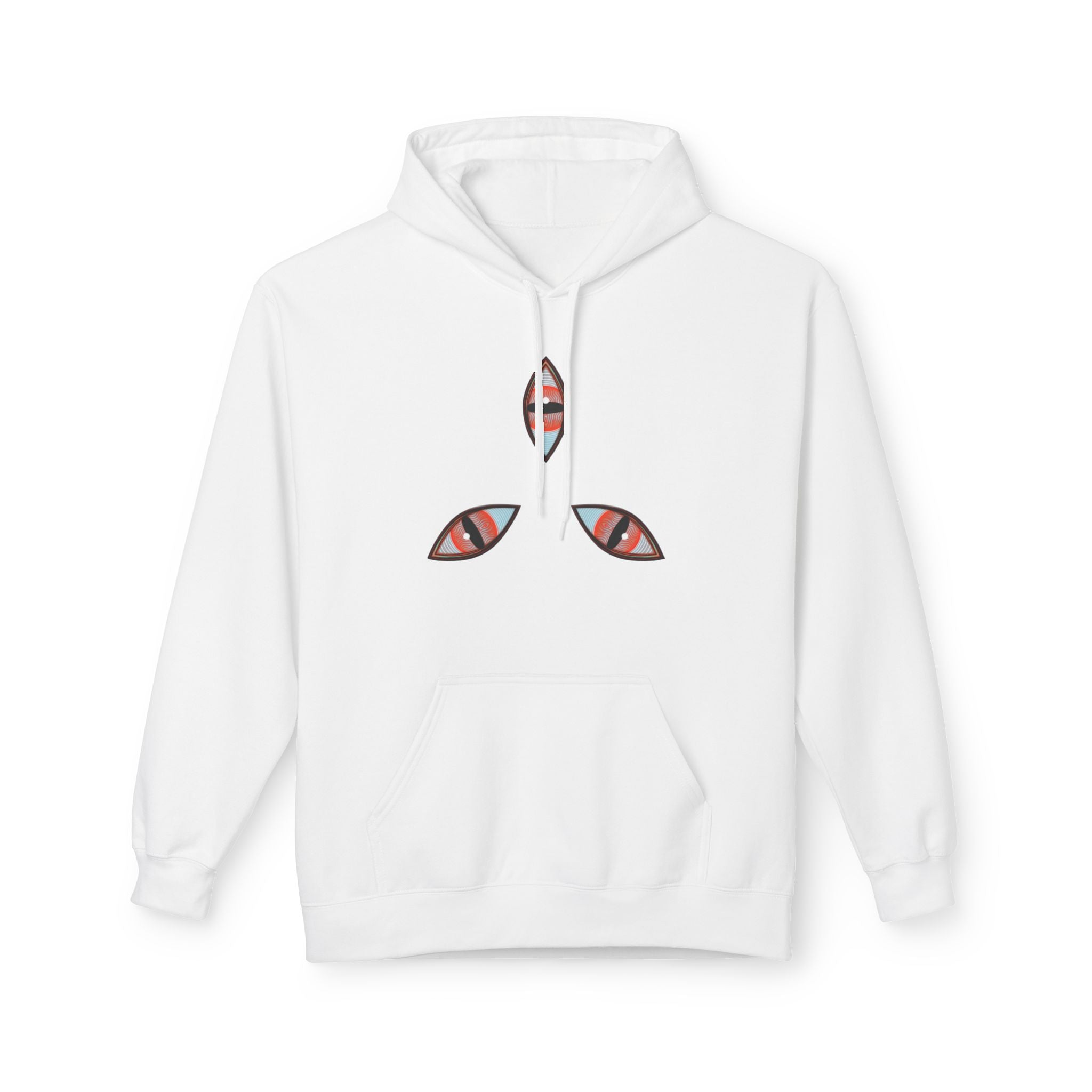 Geometric Kaleidoscope Triangle Hoodie | Symmetrical Abstract Pattern