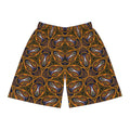 Ethnic Pattern Basketball Shorts – Retro Tribal All-Over Print #8k8833
