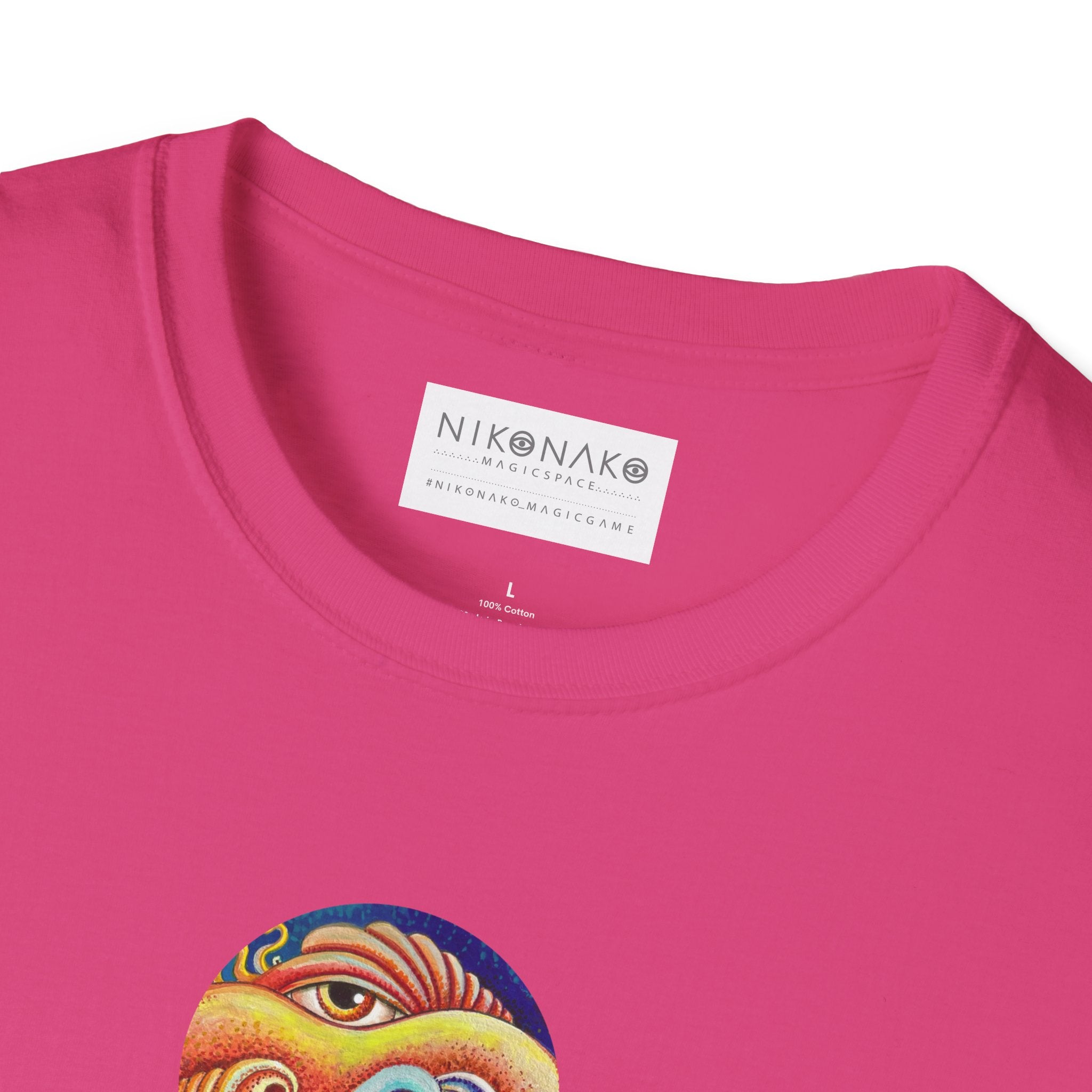 Unisex Softstyle Keyhole T-Shirt