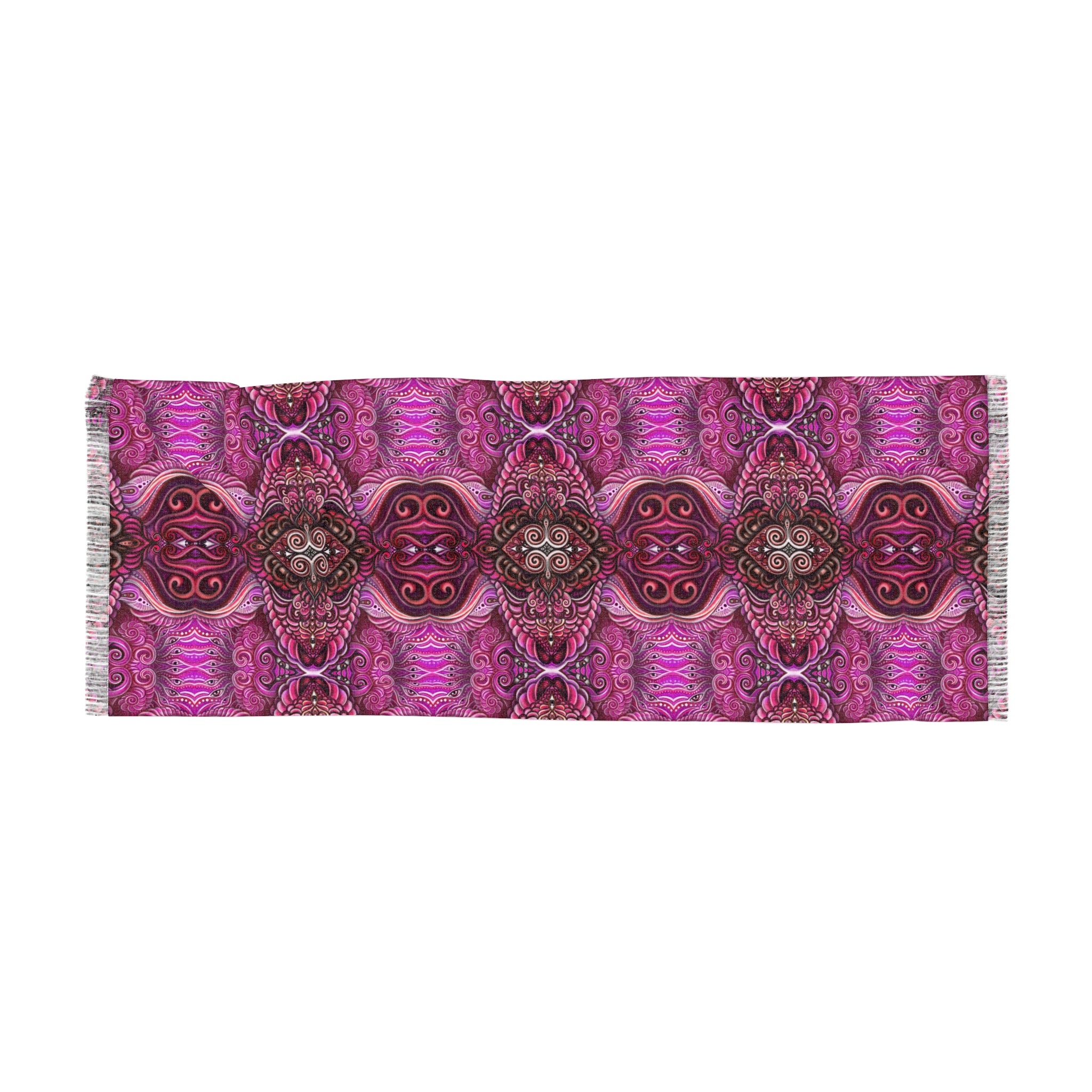 Bohemian Pink Kaleidoscope Light Scarf #h763098